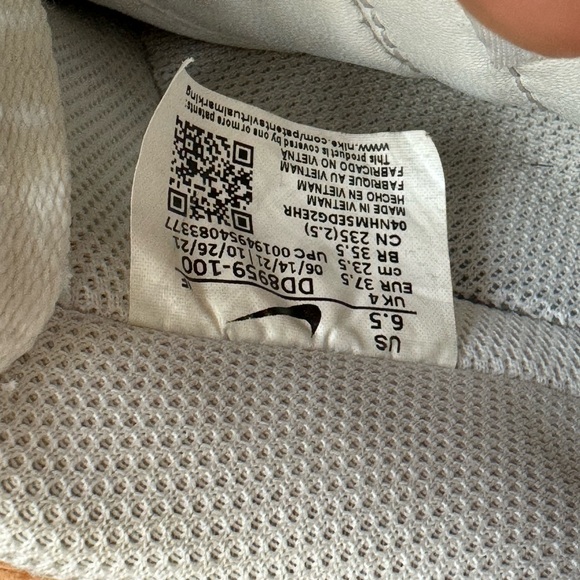 Nike Air Force 1 white original - Picture 5 of 7